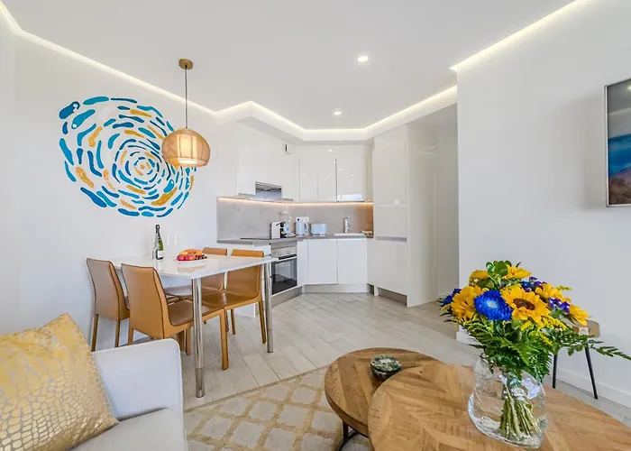 Apartman Blue Gold Escape - Ocean View, Airco, Heated Pool Costa Adeje (Tenerife)