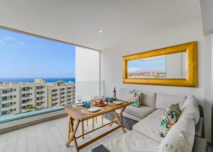 Blue Gold Escape - Ocean View, Airco, Heated Pool 公寓 阿德耶